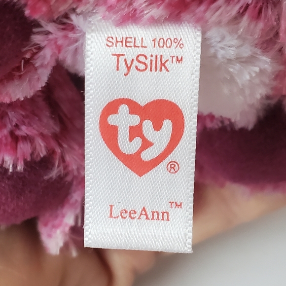Ty Beanie Boos - LeeAnn The Pink Lemur 6" Collectible Plush Toy - Picture 8 of 9